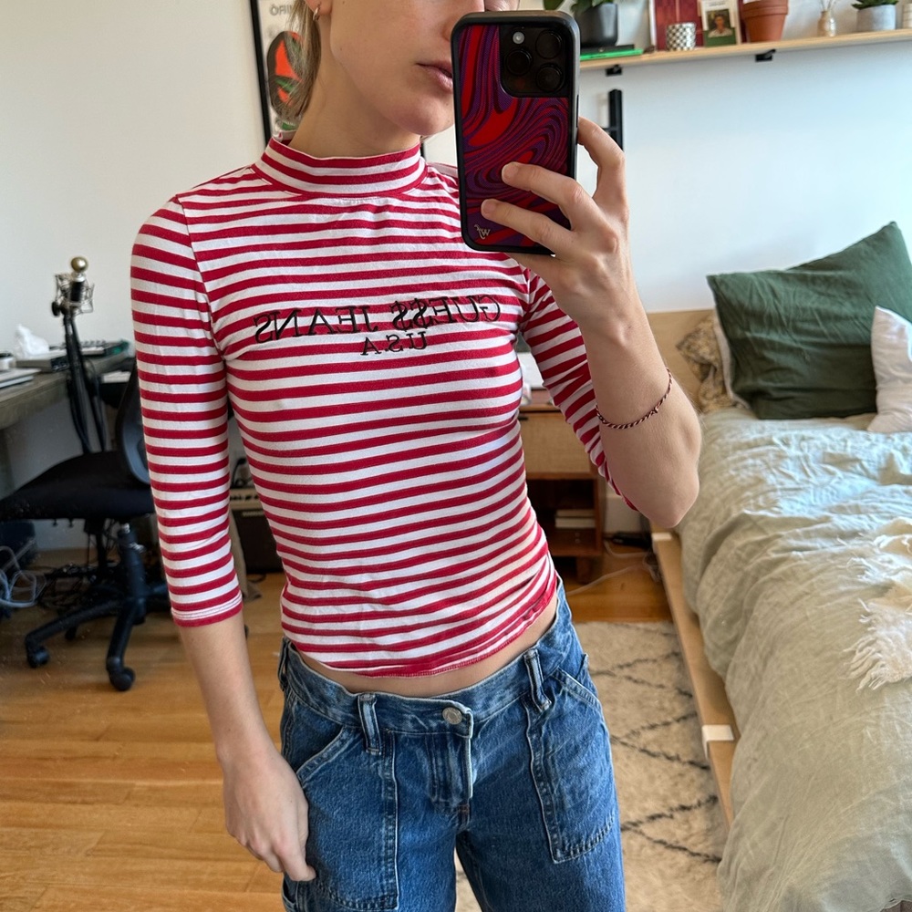 Vintage Guess Jeans top